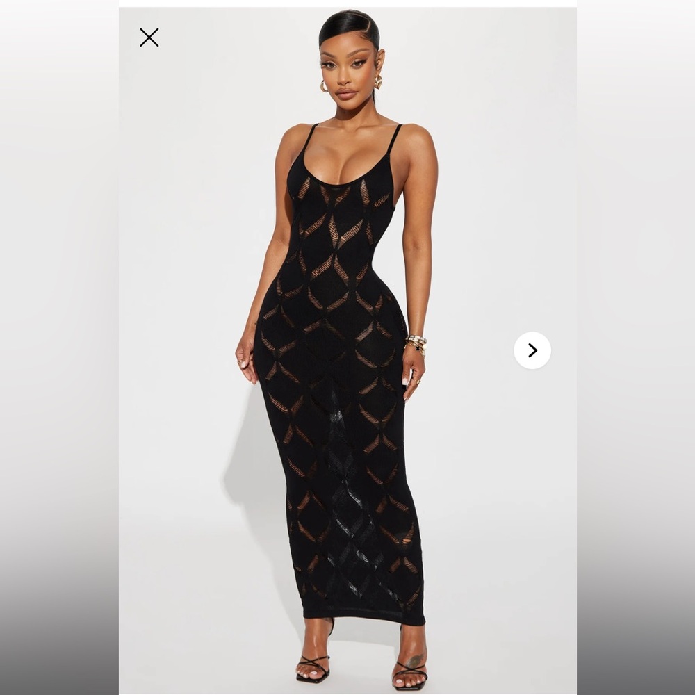 Sun Kissed Maxi Dress - Black